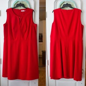 Calvin Klein Red Dress